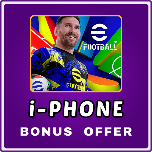 EFootball ( I-Phone ) Bonus Offer